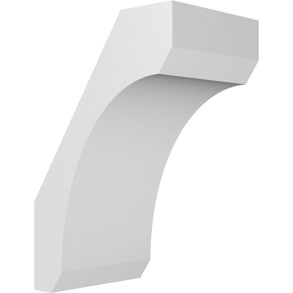 Ekena Millwork 6-in. W x 8-in. D x 12-in. H Legacy Architectural Grade PVC Knee Brace BRCP06X08X12LEC - main